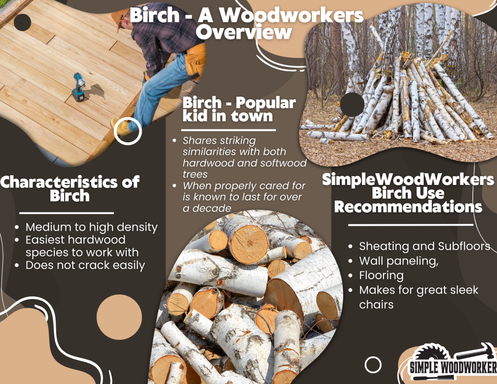 is birch a hardwood