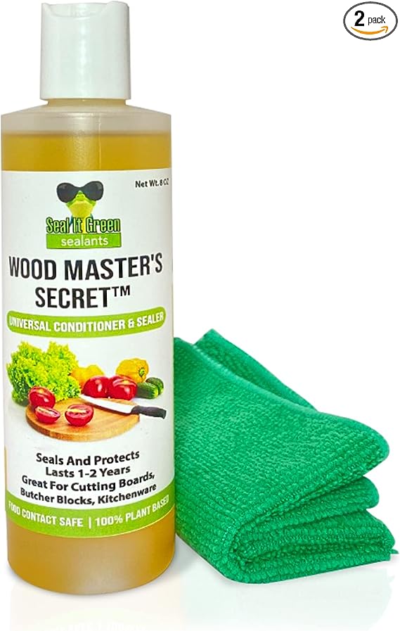 Wood Masters Secret 3-in-1 Cutting Board Oil