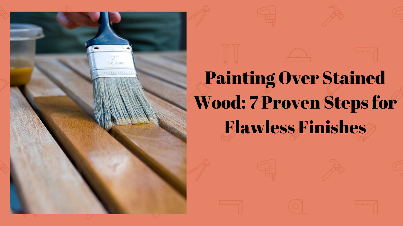 Painting Over Stained Wood 7 Proven Steps for Flawless Finishes Simplewoodworker