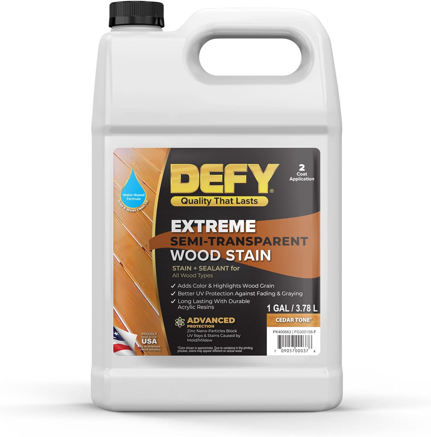 DEFY Extreme Cedar Stain