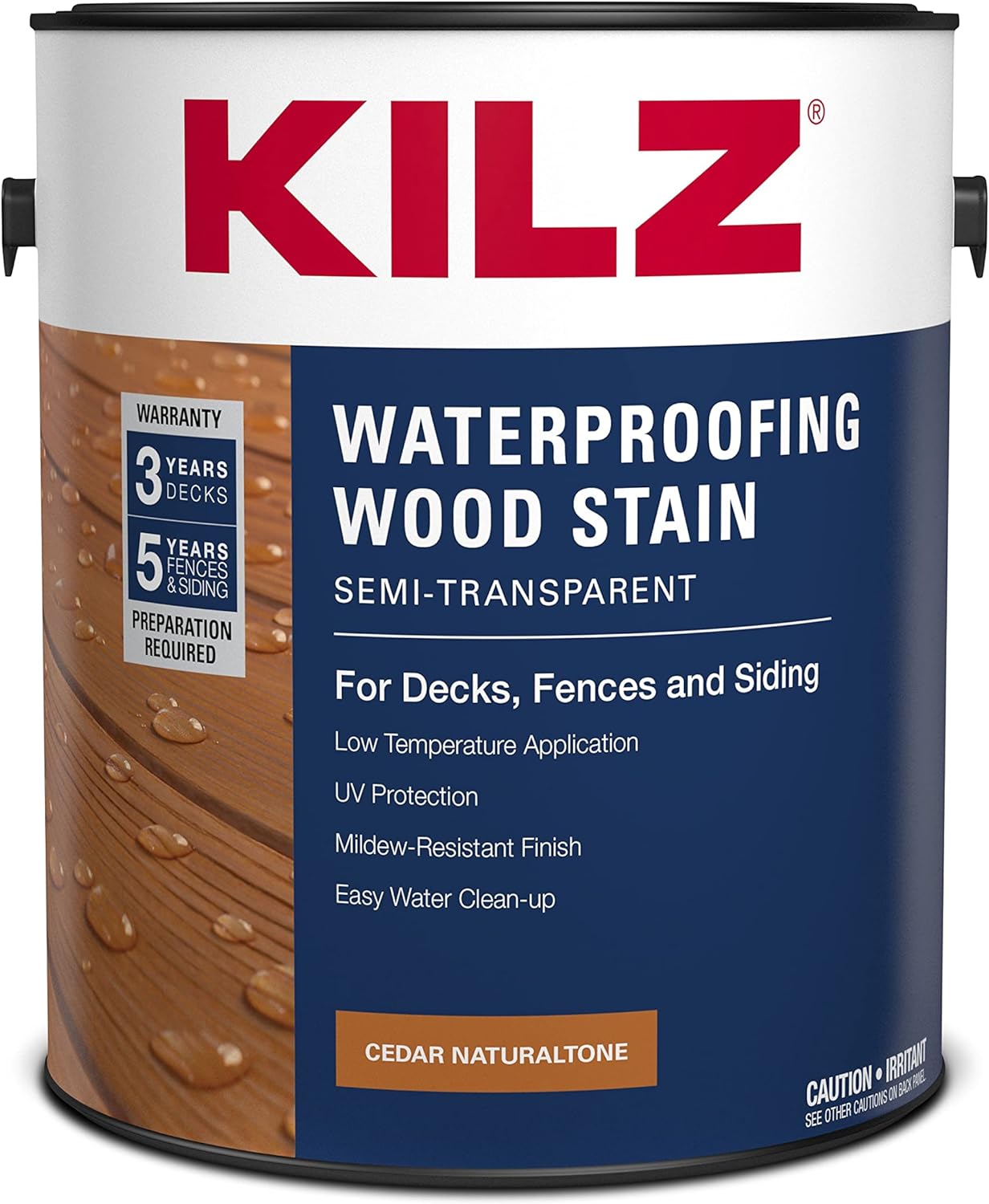 KILZ Waterproofing Wood Stain