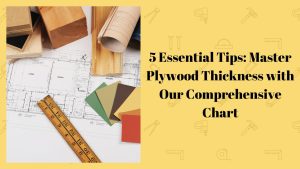 plywood thickness chart inches